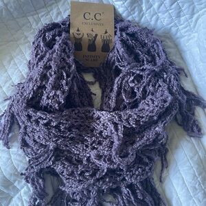 Purple cc infinity scarf brand new with tags